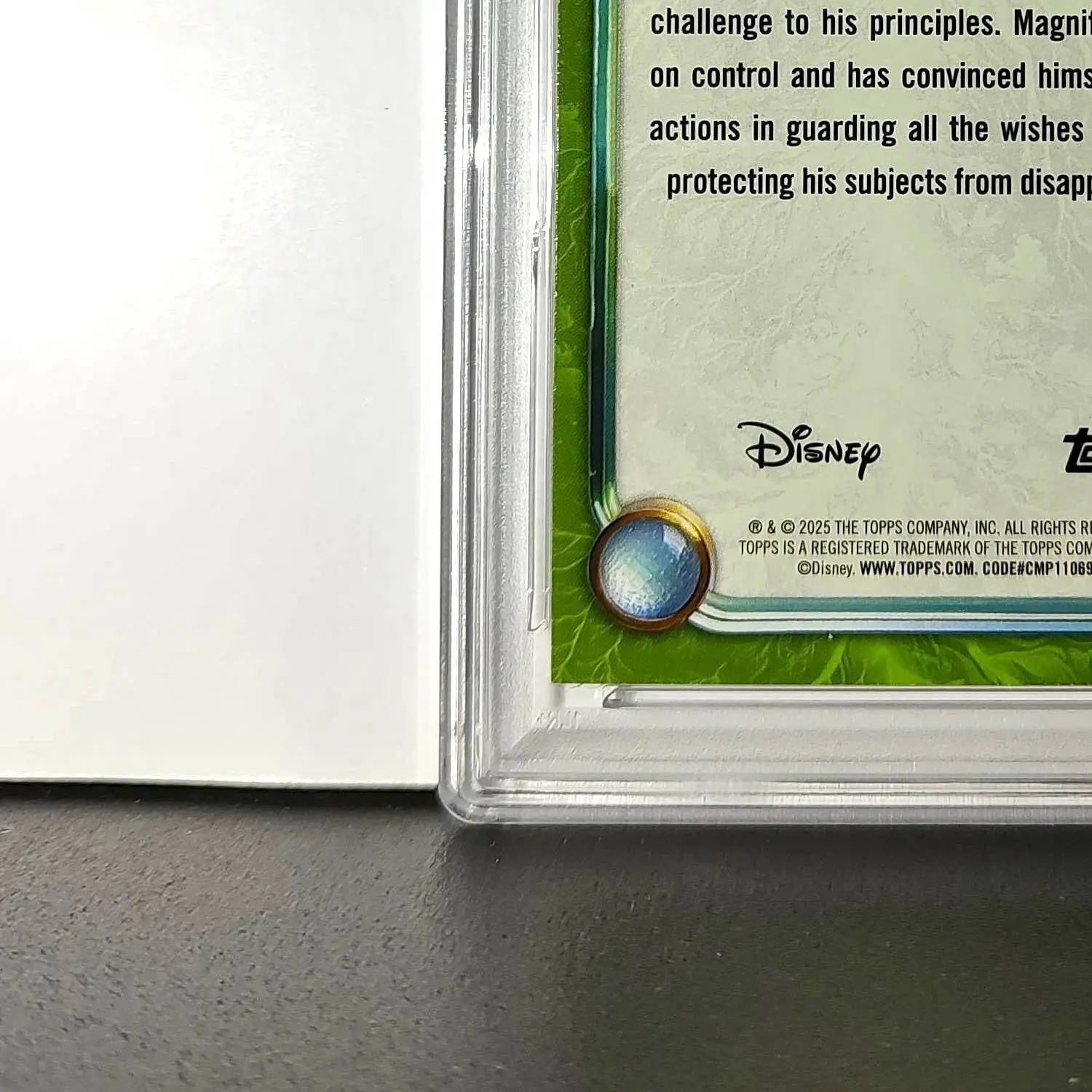 King Magnifico 2025 Topps Disney Wonder #183 Card Wish PSA 9 - Non-Sports Card Single