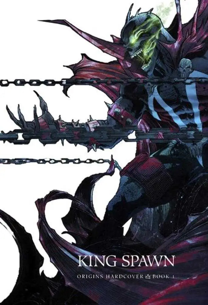 Comic book cover featuring King Spawn from Spawn Origins Hardcover Book 01