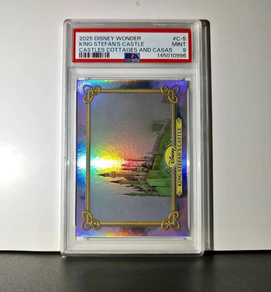 King Stefan’s Castle 2025 Topps Disney #C-5 Card Sleeping Beauty PSA 9 MT - Non-Sports Card Single