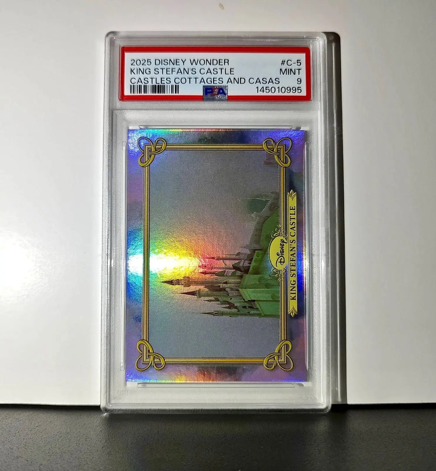King Stefan’s Castle 2025 Topps Disney #C-5 Card Sleeping Beauty PSA 9 - Non-Sports Card Single