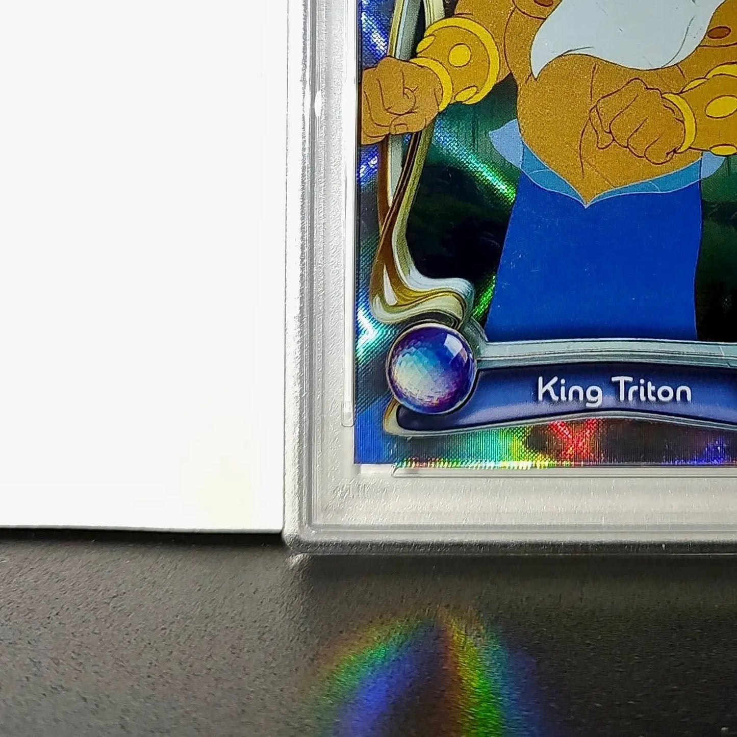 King Triton 2025 Topps Disney #40 Winter Variant Card The Little Mermaid PSA 9 - Non-Sports Card Single