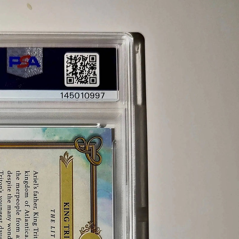 King Triton’s Castle 2025 Topps Disney #C-6 Card The Little Mermaid PSA 9 - Non-Sports Card Single