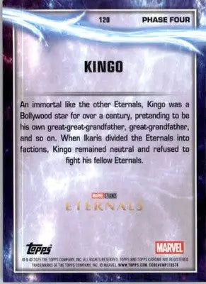Kingo - 2025 Topps Chrome Marvel Studios - #120 - Non_sport - Marvel Card Single