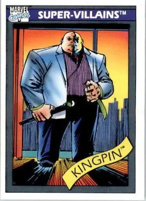 Kingpin - 1990 Impel Marvel Universe - #52 - Non_sport - Non-Sports Card Single