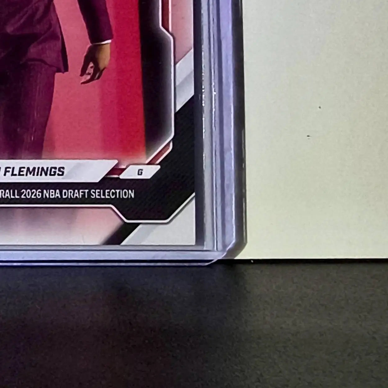 Kingston Flemings Rookie 2026-27 Topps NBA Draft Night #KFLE Card Hawks - Basketball Card Single