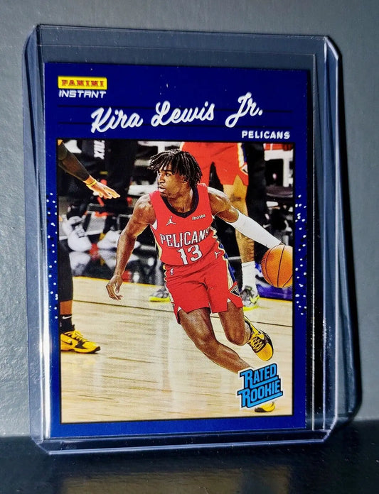 Kira Lewis Jr. 2020-2021 Panini NBA Instant #13 Rated Rookie Retro Card 1/3558 - Basketball Card Single
