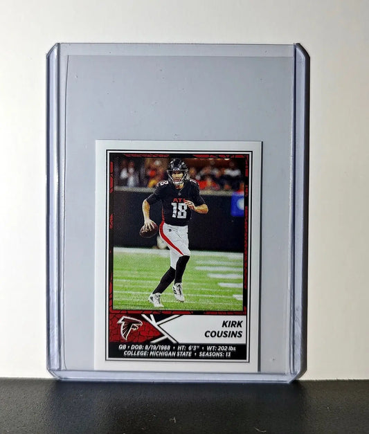 Kirk Cousins 2024 Panini NFL Sticker #427 Atlanta Falcons - Football Card Single