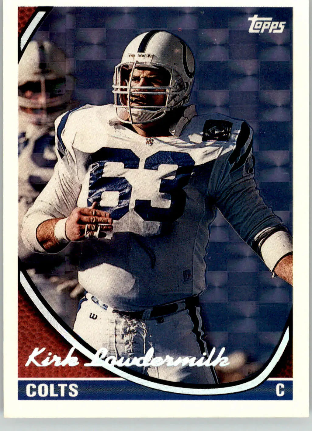 Kirk Lowdermilk - 1994 Topps - #103 - Special Effects Football - Football Card Single