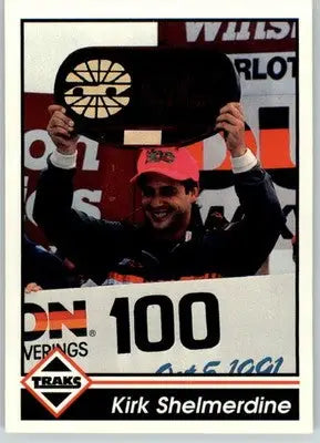 Kirk Shelmerdine - 1992 Traks - #57 - Racing - Racing Card Single