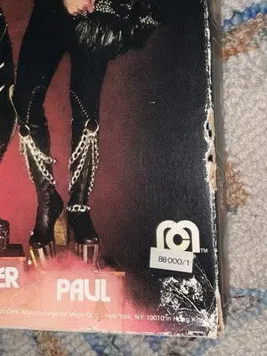 KISS America’s #1 Rock 1978 Mego Paul Stanley 12” Action Figure w/Original Box - Action Figure & Toy