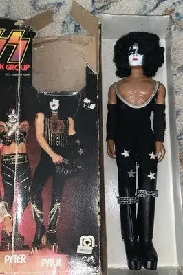 KISS America’s #1 Rock 1978 Mego Paul Stanley 12” Action Figure w/Original Box - Action Figure & Toy