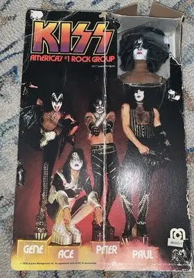 KISS America’s #1 Rock 1978 Mego Paul Stanley 12” Action Figure w/Original Box - Action Figure & Toy