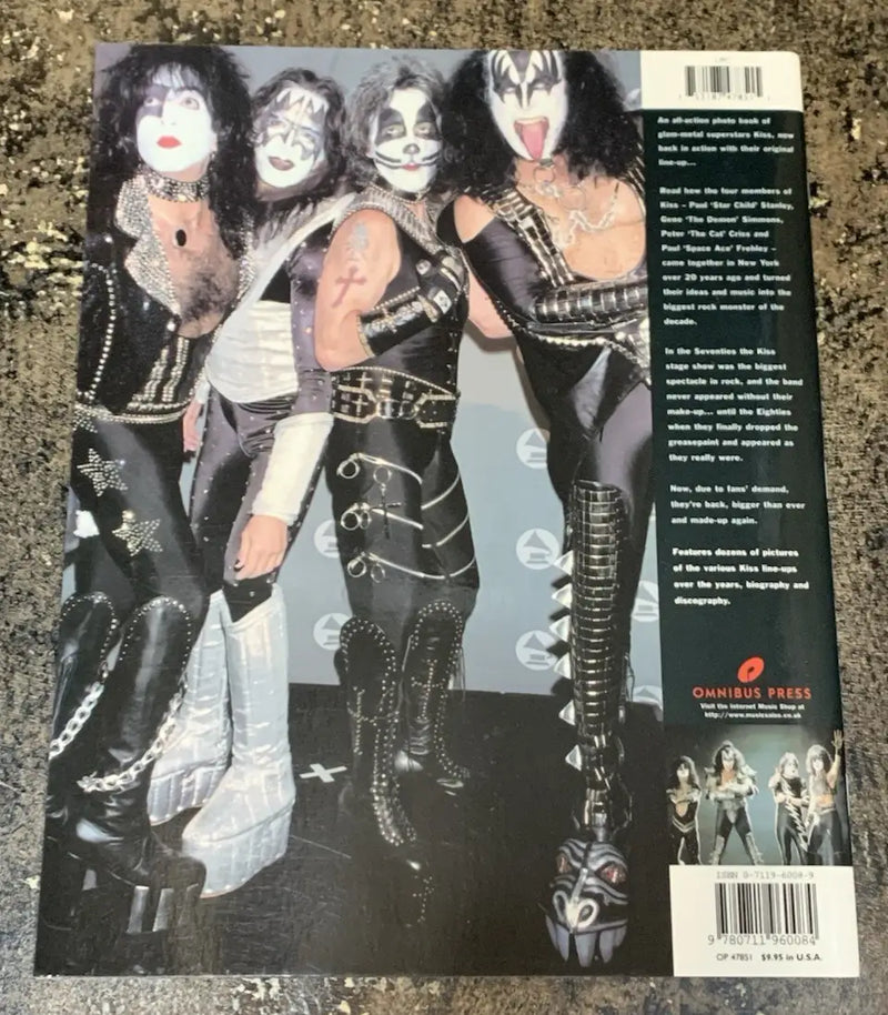 KISS Spin & Live! Photo Magazine Easy Guitar Guide Gene Simmons LOT (3) - Entertainment Memorabilia