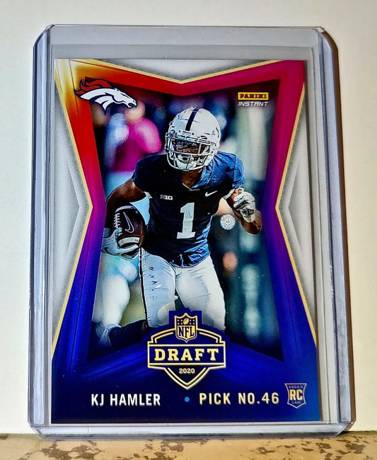 KJ Hamler 2020 NFL Draft Night NFL #26 Football Card Denver Broncos 1 of 465 - Football Card Single