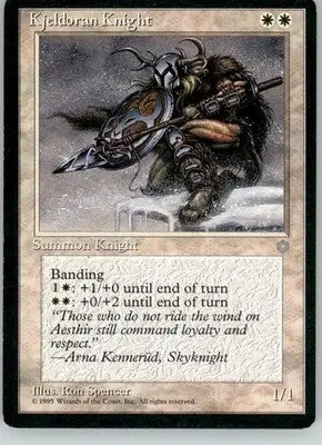 Kjeldoran Knight - Ice Age - MP Magic: The Gathering - Magic Card Single