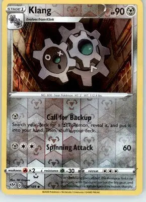 Klang - SWSH03: Darkness Ablaze - 126/189 - Reverse Holo LP - Pokémon Card Single