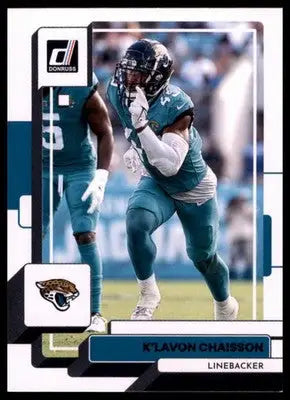 K’Lavon Chaisson 2022 Donruss #66 Jacksonville Jaguars - Football Card Single