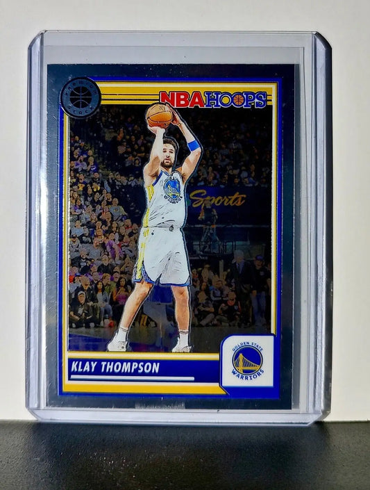 Klay Thompson 2023-24 Panini Premium Stock NBA Hoops #255 Card Warriors - Basketball Card Single
