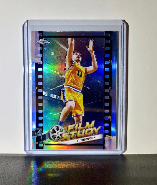 Klay Thompson 2023-24 Topps Chrome NBA #FS-8 Film Study Refractor Card Mavericks - Basketball Card Single