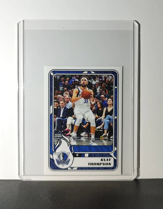 Klay Thompson 2024-25 Panini NBA #296 Sticker Card Dallas Mavericks - Basketball Card Single