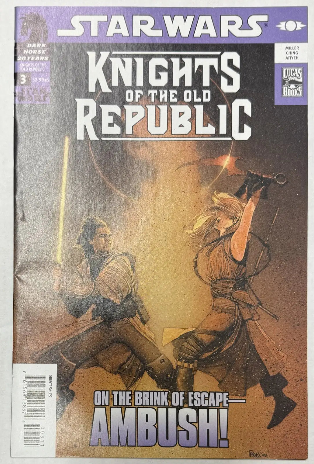 Knights of the Old Republic #3 - Comic Book