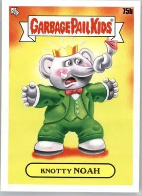 Knotty Noah - 2022 Topps Garbage Pail Kids: Book Worms - #75b - Non_sport - Non-Sports Card Single