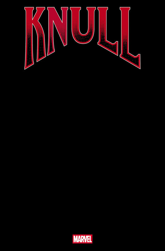 Knull #1 Black Blank Cover Variant - Comic Book