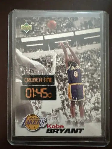 Kobe Bryant 1997-98 Upper Deck Nestlé Slam Dunk Crunch Time Card #CT22