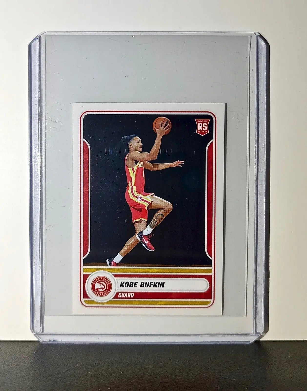 Kobe Bufkin Rookie 2023-24 Panini NBA #107 Sticker Atlanta Hawks - Basketball Card Single