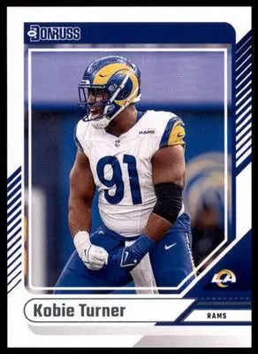 Kobie Turner 2024 Donruss #293 Los Angeles Rams - Football Card Single