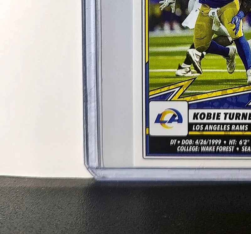 Kobie Turner 2025 Panini NFL #511 Sticker Los Angeles Rams