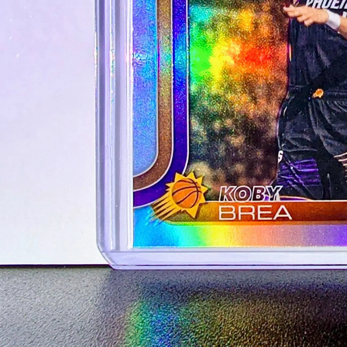 Koby Brea Rookie 2025-26 NBA Topps Chrome Update Refractor #192 Card Suns - Basketball Card Single