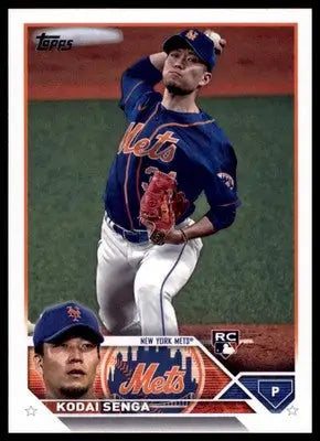 Kodai Senga Rookie 2023 Topps #362 New York Mets - Baseball Card Single
