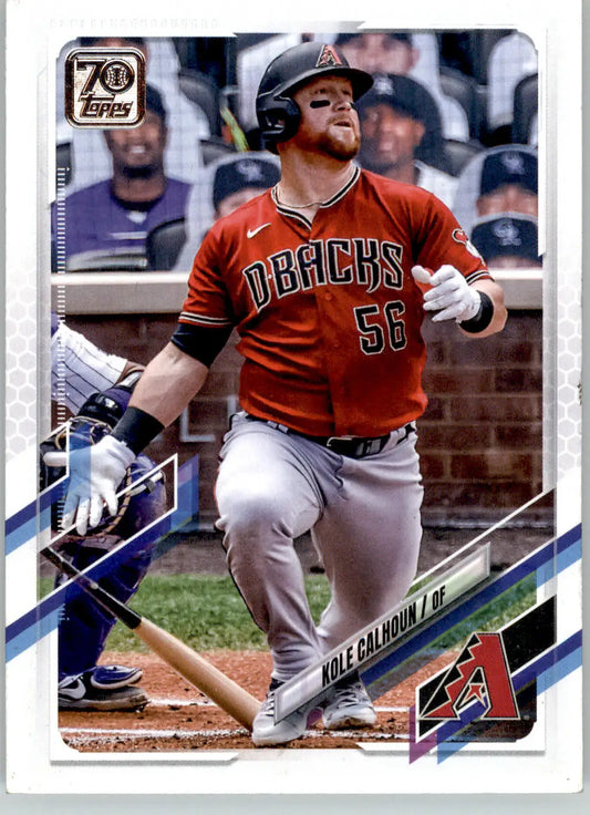 Kole Calhoun - 2021 Topps - #512 - Baseball - Baseball Card Single