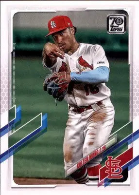 Kolten Wong 2021 Topps #75 St. Louis Cardinals - Baseball Card Single