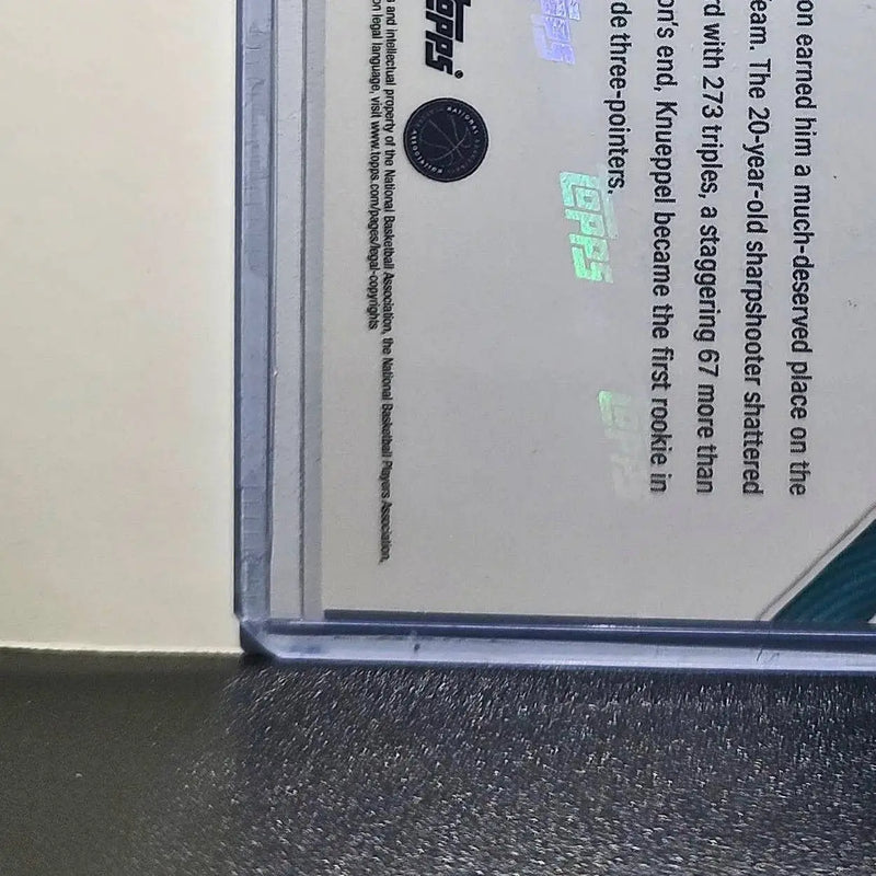 Kon Knueppel Rookie 2025-26 Topps Now NBA All-Rookie 1st Team Hornets
