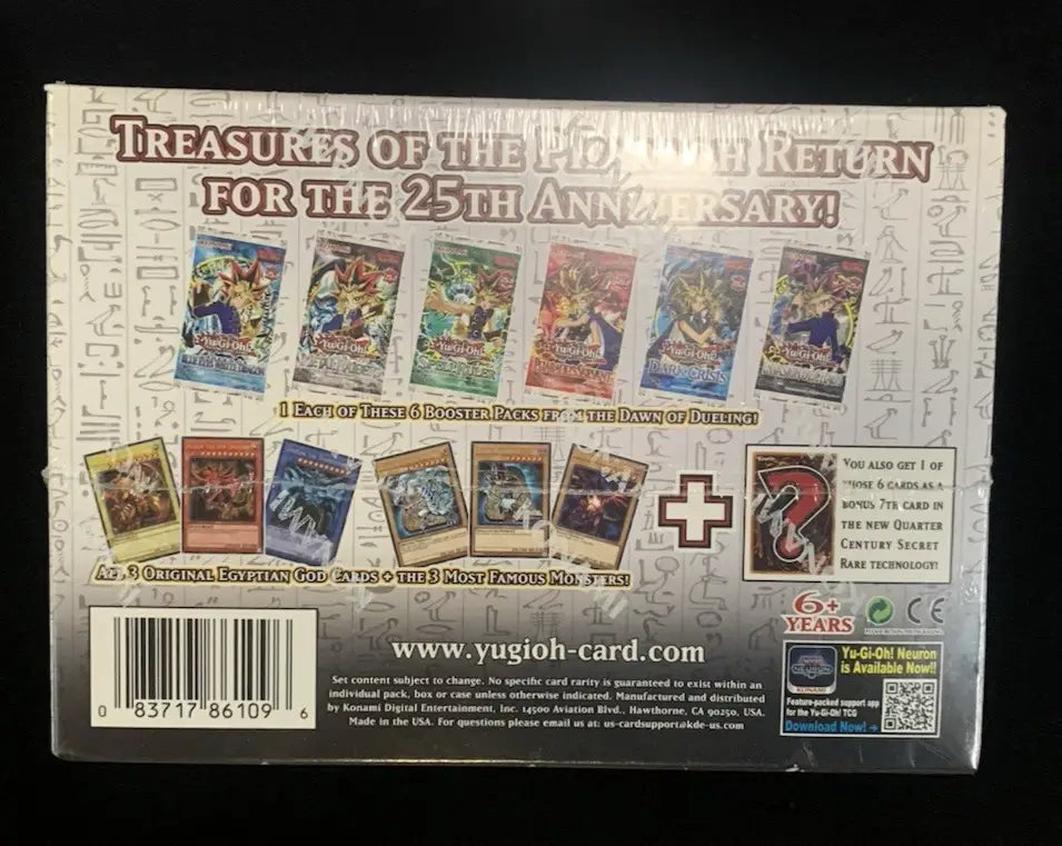 Konami Yu-Gi-Oh! TCG Legendary Collection 25th Anniversary Display Box (5 Packs)