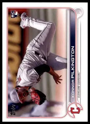 Konnor Pilkington Rookie 2022 Topps Update #US304 Cleveland Guardians - Baseball Card Single