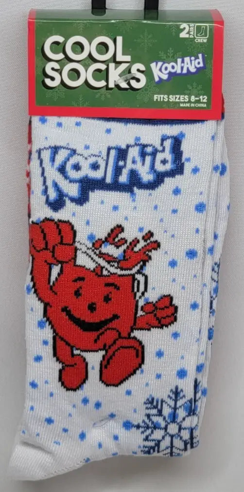 Kool-Aid Men’s Novelty Socks Size 8-12 NEW - Apparel