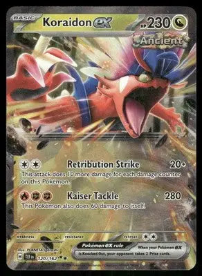 Koraidon #120/162 2024 Pokemon Scarlet & Violet Temporal Forces