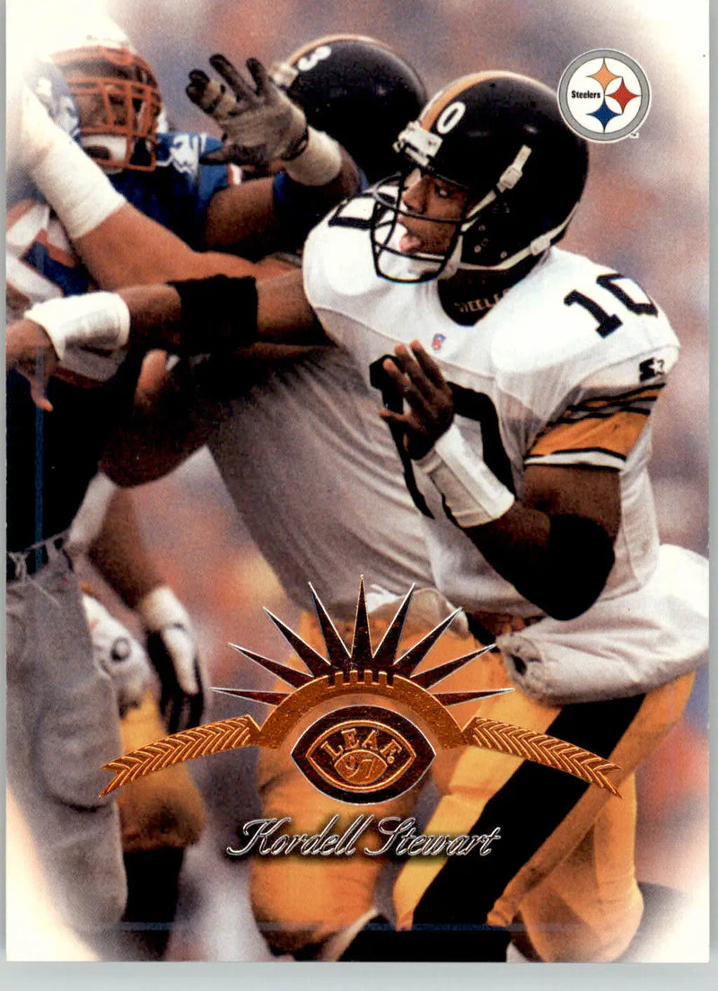 Kordell Stewart - 1997 Leaf - #66 - Football - Football Card Single