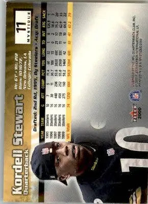 Kordell Stewart - 2000 Fleer Mystique - #11 - Football - Football Card Single