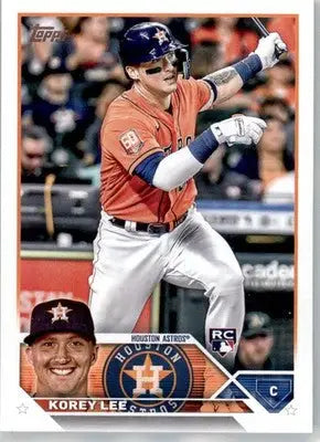 Korey Lee - 2023 Topps - #90 - RC Baseball - Baseball Card Single