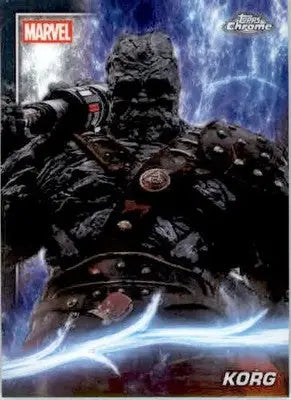 Korg - 2025 Topps Chrome Marvel Studios - #77 - Non_sport - Non-Sports Card Single