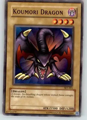 Koumori Dragon - Starter Deck: Kaiba Evolution - SKE-003 - Lightly Played - Yu-Gi-Oh! Card Single