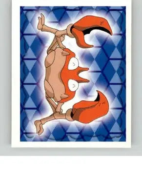 Krabby - 1999 Merlin Pokemon Stickers - #98 - Non_sport - Pokémon Card Single