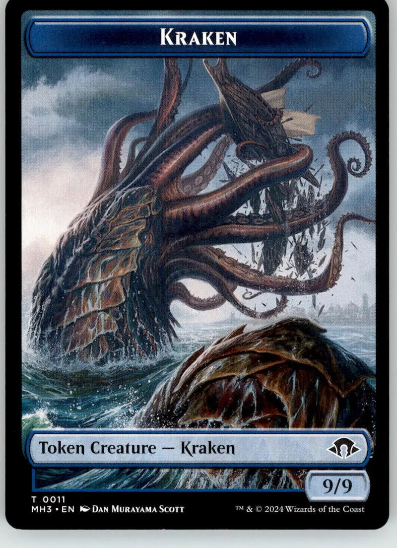 Kraken // Energy Reserve Token - Modern Horizons 3 - 11 // 36 - NM Magic