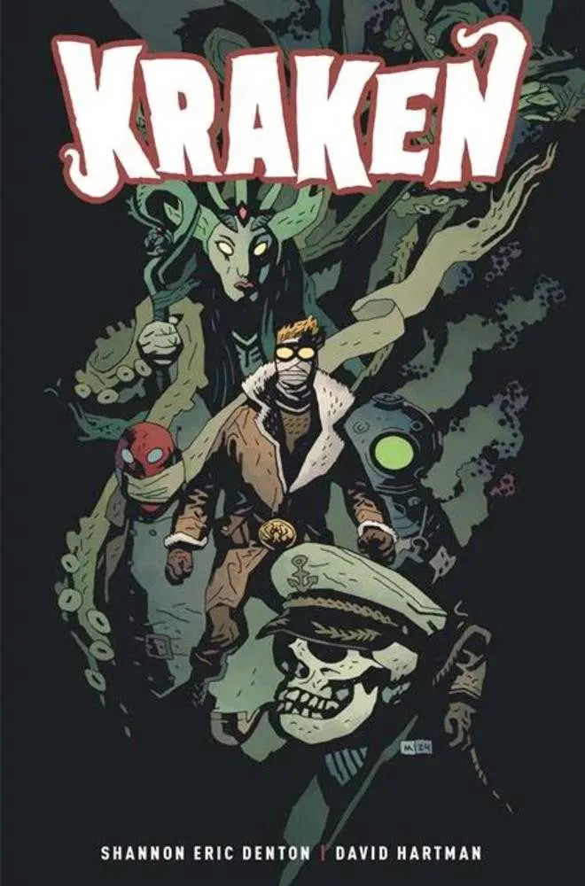 Kraken TPB Direct Market Edition Mike Mignola Cover Allocations May Occur - Comic Book