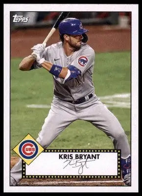 Kris Bryant 2021 Topps 1952 Topps Redux #T52-39 Chicago Cubs - Baseball Card Single