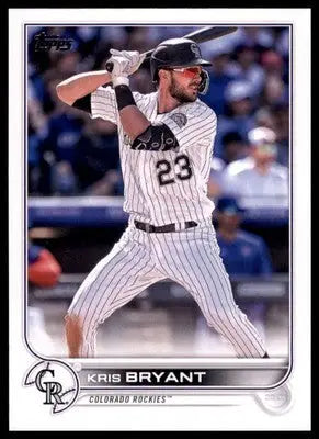 Kris Bryant 2022 Topps Update #US301 Colorado Rockies - Baseball Card Single